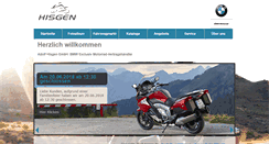 Desktop Screenshot of hisgen.de